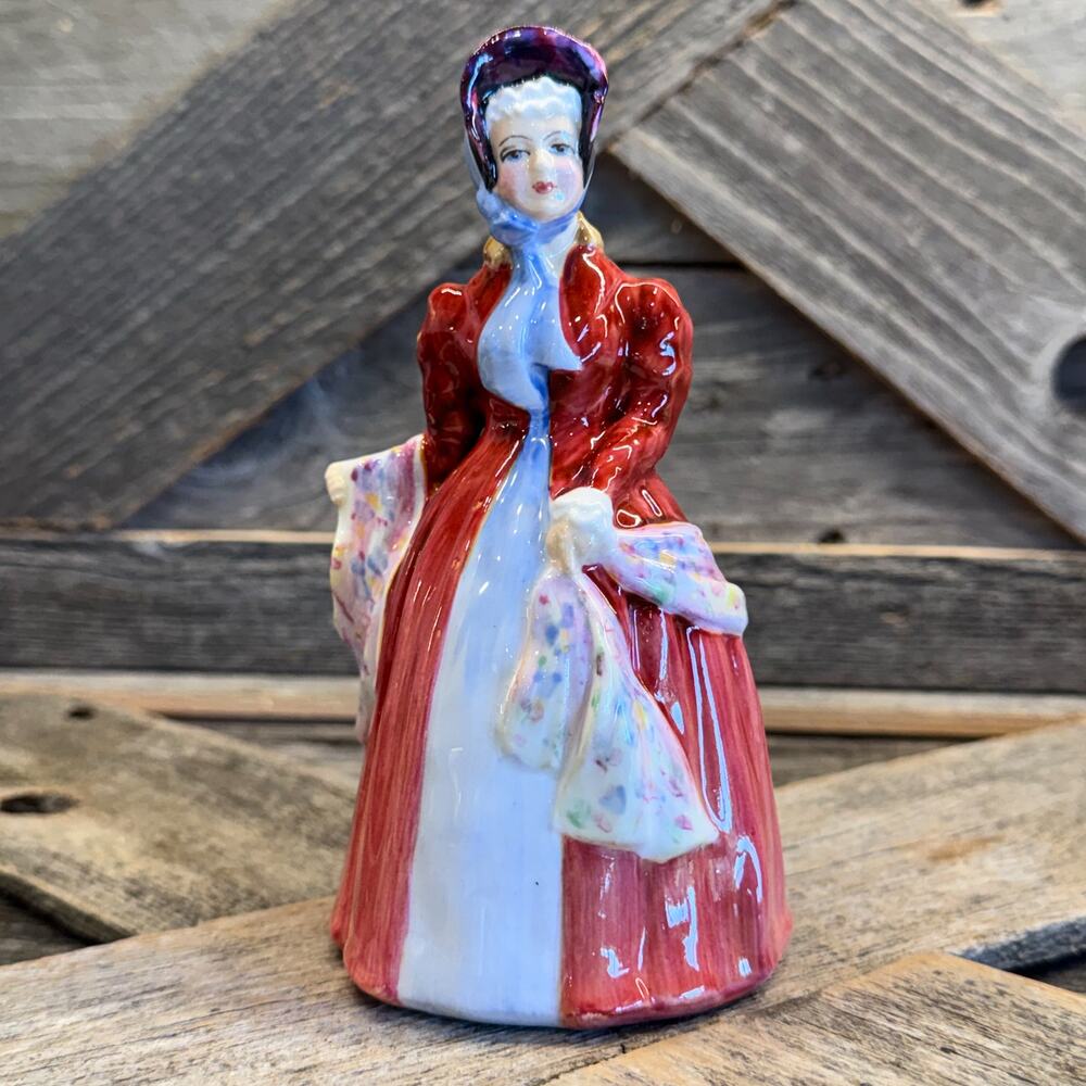 Vintage Staffordshire Ricard Studio Charmaine Bone China Figurine Weetman Floral